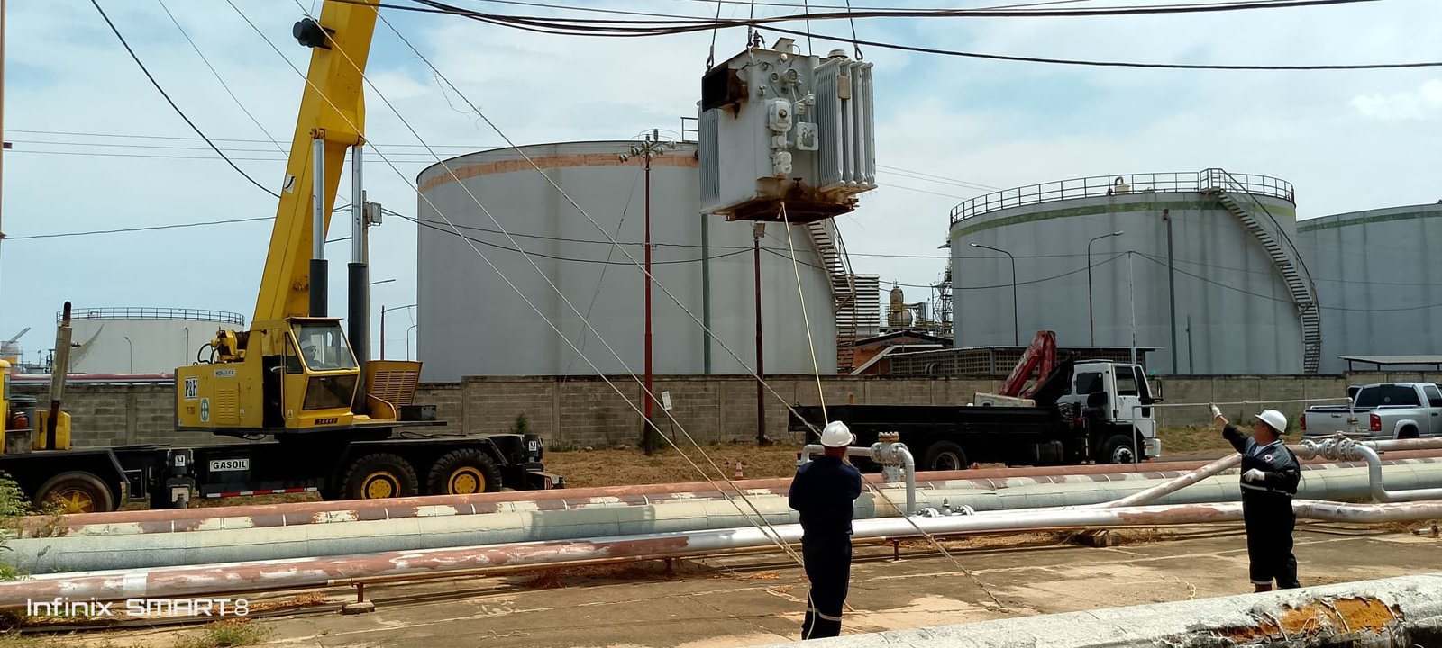 Suministro y reparación de transformadores — Planta Bajo Grande