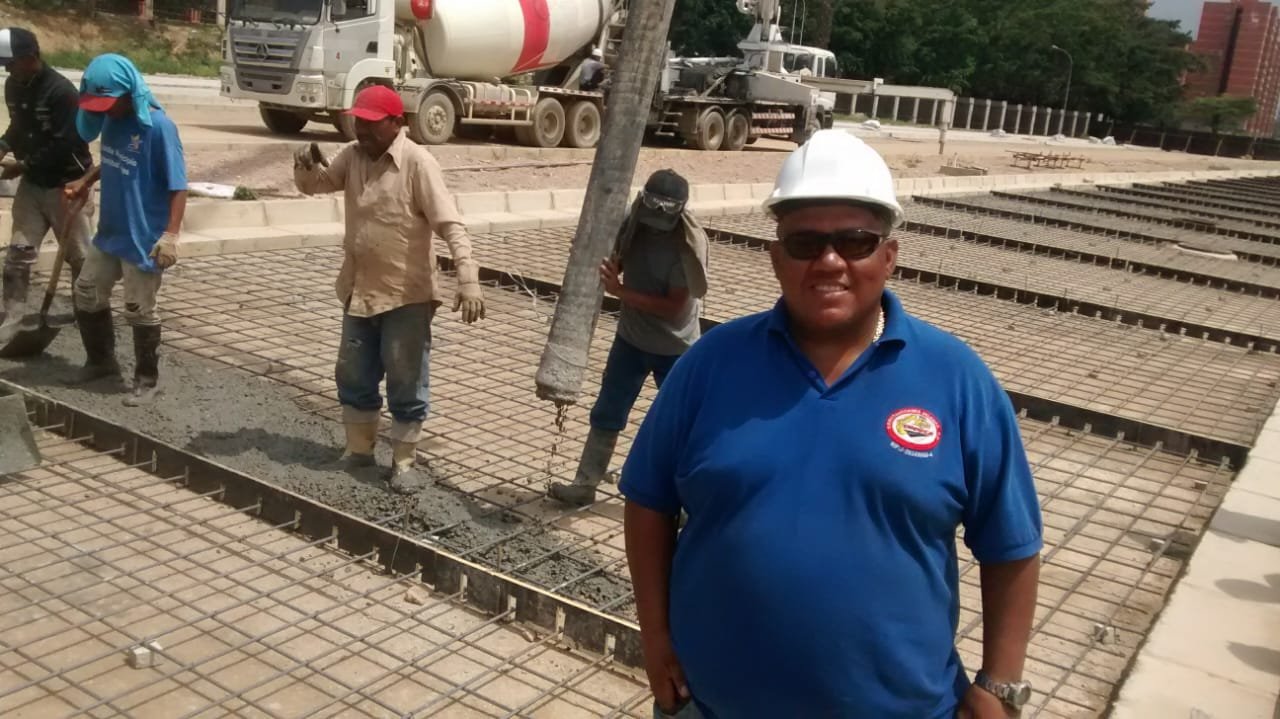Vaciado de losas y edificaciones — Ciudad Fuerte Tiuna